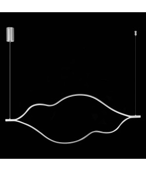 SL6106.103.45 Светильник подвесной ST-Luce Никель/Белый LED 1*45W 4000K Cortile-foto4