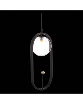 SL1201.403.01 Подвес ST-Luce Черный/Прозрачный G9 1*5W CIRCONO-foto6