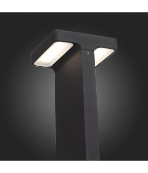 SL095.405.02 Светильник уличный наземный ST-Luce Черный/Черный LED 2*6W 4000K DISTESA-foto8