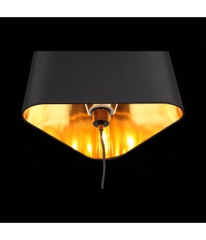 SL1110.413.01 Светильник подвесной ST-Luce Черный/Золотистый,Черный E27 1*40W AMBRELA-foto7