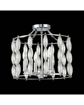 SL1140.102.06 Светильник потолочный ST-Luce Хром, Прозрачный/Прозрачный,Хром E14 6*40W SOGARTE-foto10