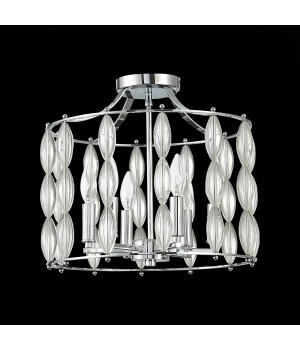 SL1140.102.06 Светильник потолочный ST-Luce Хром, Прозрачный/Прозрачный,Хром E14 6*40W SOGARTE-foto10