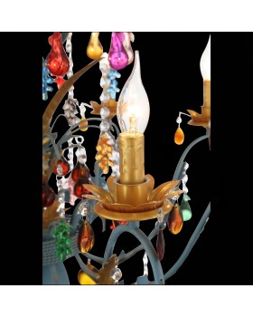 SL426.763.08 Люстра подвесная ST-Luce Разноцветный E14 8*40W JOANNA-foto7