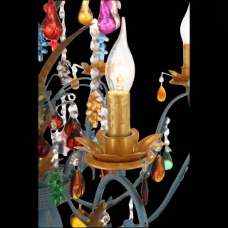 SL426.763.08 Люстра подвесная ST-Luce Разноцветный E14 8*40W JOANNA-foto7