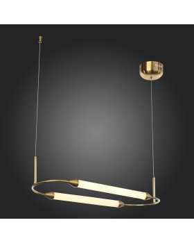 SL6004.313.02 Подвес ST-Luce Латунь/Белый LED 2*10W 3000K OLBIA-foto5