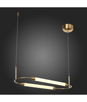 SL6004.313.02 Подвес ST-Luce Латунь/Белый LED 2*10W 3000K OLBIA-foto5