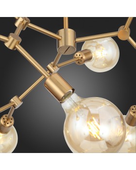 SL413.212.09 Люстра потолочная ST-Luce Латунь E27 9*40W TAVERE-foto18