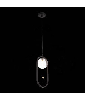 SL1201.403.01 Подвес ST-Luce Черный/Прозрачный G9 1*5W CIRCONO-foto4