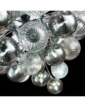 SL1124.103.29 Люстра подвесная ST-Luce Хром/Дымчатый, Прозрачный G9 29*5W 4000K VINETTO-foto7