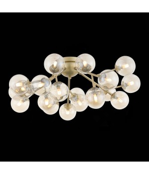 SL438.202.20 Люстра потолочная ST-Luce Золотистый/Коньячный G9 20*5W PALLЕRE-foto4