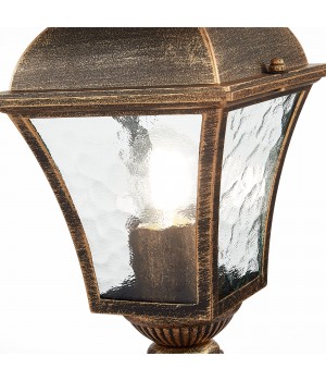 SL082.205.01 Светильник уличный наземный ST-Luce Бронза/Бронза, Прозрачный E27 1*60W DOMENICO-foto3