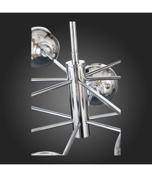 SL1500.103.12 Светильник подвесной ST-Luce Хром/Дымчатый E14 12*40W FOVIA-foto15