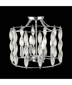 SL1140.102.06 Светильник потолочный ST-Luce Хром, Прозрачный/Прозрачный,Хром E14 6*40W SOGARTE-foto8