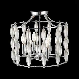 SL1140.102.06 Светильник потолочный ST-Luce Хром, Прозрачный/Прозрачный,Хром E14 6*40W SOGARTE-foto8