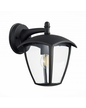 SL081.411.01 Светильник уличный настенный ST-Luce Черный/Черный, Прозрачный E27 1*40W SIVINO-foto2