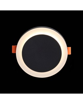 ST104.402.06 Светильник потолочный Черный LED 1*6W 3000K 468Lm Ra>80 120° IP20 D110xH20 170-240V CIAMELLA-foto5