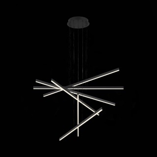 SL394.423.06 Люстра подвесная ST-Luce Черный/Белый LED 1*100W 4000K BASONI-foto9