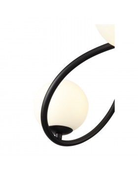 SL1502.403.08 Светильник подвесной ST-Luce Черный/Белый G9 8*5W LEGATEZZA-foto14