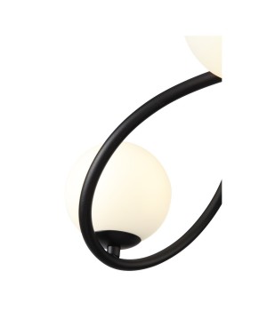 SL1502.403.08 Светильник подвесной ST-Luce Черный/Белый G9 8*5W LEGATEZZA-foto14