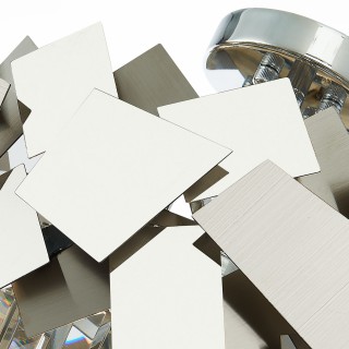 SL1232.102.05 Люстра потолочная ST-Luce Хром/Прозрачный, Хром E14 5*60W CASERTA-foto3