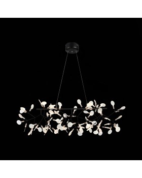 SL379.403.81 Люстра подвесная ST-Luce Черный/Белый LED 81*0,5W 3500K RAFINA-foto10