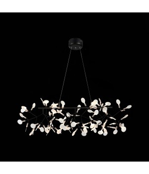 SL379.403.81 Люстра подвесная ST-Luce Черный/Белый LED 81*0,5W 3500K RAFINA-foto10