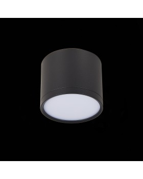 ST113.432.09 Светильник потолочный Черный LED 1*9W 3000K 702Lm Ra>80 120° IP20 D88xH75 170-240V RENE-foto4