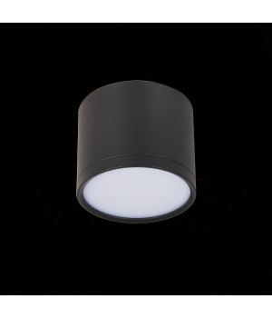 ST113.432.09 Светильник потолочный Черный LED 1*9W 3000K 702Lm Ra>80 120° IP20 D88xH75 170-240V RENE-foto4