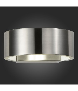 SL591.701.01 Светильник настенный ST-Luce Матовый Никель,Белый/Матовый Никель,Белый LED 1*6W 4000K FONDO-foto3