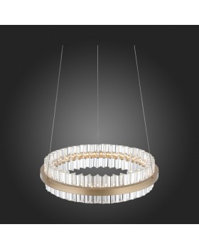 SL383.203.01 Светильник подвесной ST-Luce Золотистый/Золотистый, Прозрачный LED 1*34W 3000K CHERIO-foto3
