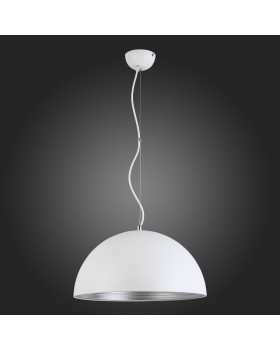 SL279.503.01 Светильник подвесной ST-Luce Белый/Белый, Серебристый E27 1*60W TAPPO-foto8