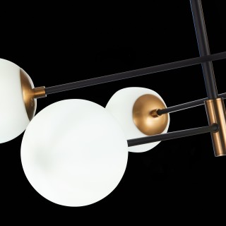 SL1203.402.06 Люстра потолочная ST-Luce Бронза,Черный/Белый E27 6*40W LIMANO-foto6