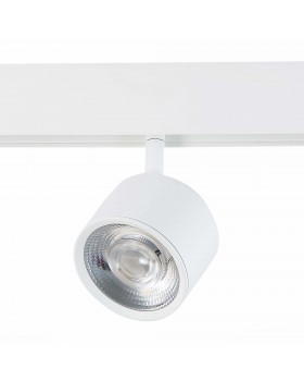 ST353.536.06 Магнитный трековый светильник белый LED 1*6W 3000K 560Lm Ra>80 36° IP20 L120xW81xH138 48V VEDO-foto2