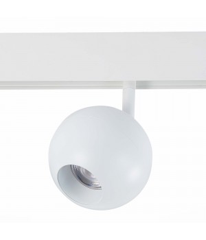 ST354.536.12 Магнитный трековый светильник белый LED 1*12W 3000K 680Lm Ra>80 36° IP20 L120xW100xH195 48V BOLE-foto2