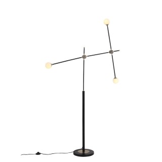 SL429.405.03 Торшер ST-Luce Черный, Золото/Белый G9 3*3W BASTONCINO-foto2