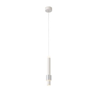 SL1591.503.01 Светильник подвесной ST-Luce Белый, Алюминиевый/Белый LED 1*6W 3000K BALLITO