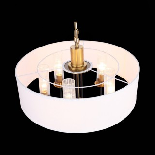 SL336.303.05 Люстра подвесная ST-Luce Коричневый, Бронза/Бежевый E14 5*60W DELAVERA-foto24