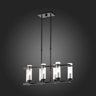 SL334.403.07 Люстра подвесная ST-Luce Черный, Никель/Прозрачный E14 7*60W BICHERO-foto6