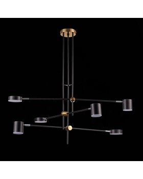 SL1604.432.06 Светильник потолочный ST-Luce Черный, Латунь/Черный LED 6*5W 3000K RODRIGO-foto9