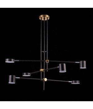 SL1604.432.06 Светильник потолочный ST-Luce Черный, Латунь/Черный LED 6*5W 3000K RODRIGO-foto9