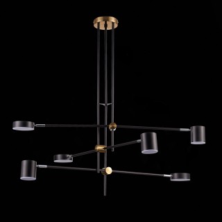 SL1604.432.06 Светильник потолочный ST-Luce Черный, Латунь/Черный LED 6*5W 3000K RODRIGO-foto9