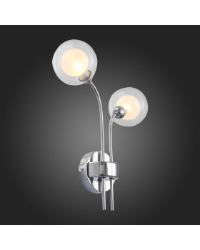 SL431.101.02 Бра ST-Luce Хром/Прозрачный, Белый G9 2*5W DUALITA-foto5