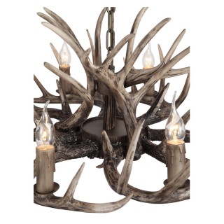 SL154.703.08 Люстра подвесная ST-Luce Серый E14 8*40W CORNA-foto17