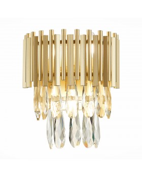 SL1625.201.02 Бра ST-Luce шампань/шампань, прозрачный E14 2*40W Barletta SL1625.201.02 Бра ST-Luce шампань/шампань, прозрачный E14 2*40W Barletta