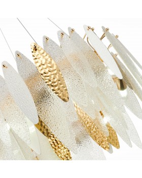 SL1224.203.08 Люстра подвесная ST-Luce Золотистый/Прозрачный, Белый E14 8*60W LASTRA-foto10