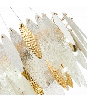 SL1224.203.08 Люстра подвесная ST-Luce Золотистый/Прозрачный, Белый E14 8*60W LASTRA-foto10