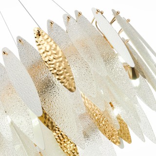 SL1224.203.08 Люстра подвесная ST-Luce Золотистый/Прозрачный, Белый E14 8*60W LASTRA-foto10