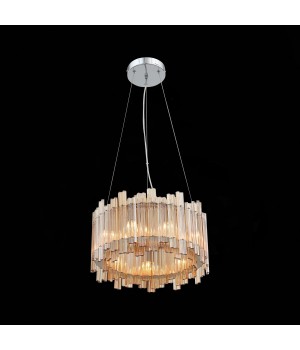 SL400.103.09 Люстра подвесная ST-Luce Хром/Янтарный G9 9*5W VERSITA-foto8