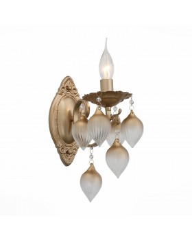 SL659.301.01 Бра ST-Luce Золотистый/Золотистый E14 1*40W FRUTTI-foto2