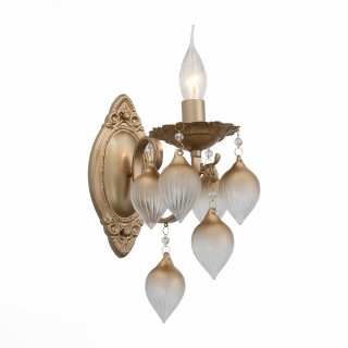 SL659.301.01 Бра ST-Luce Золотистый/Золотистый E14 1*40W FRUTTI-foto2